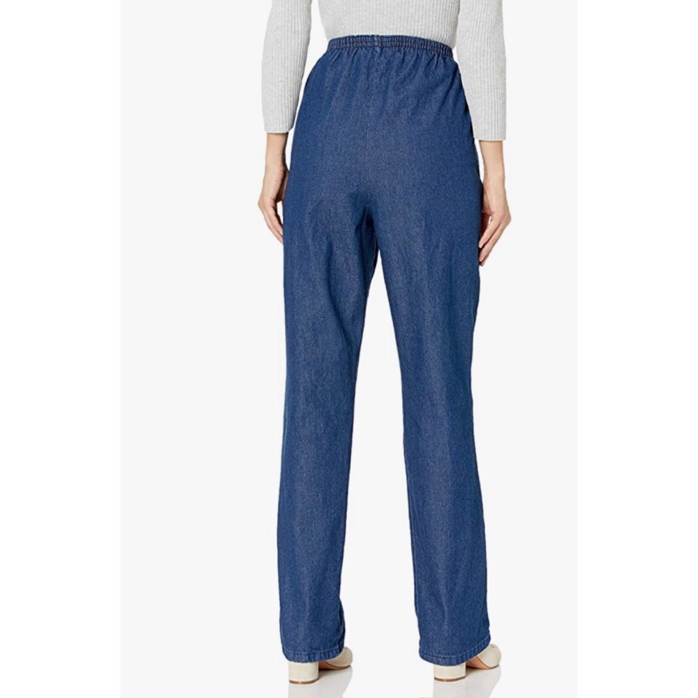 Chic Classic Collection Cotton Pull-on Pant - Picture 2 of 8